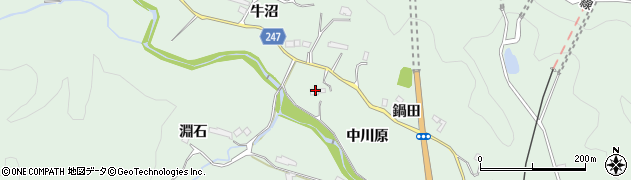 福島県いわき市久之浜町末続（中川原）周辺の地図