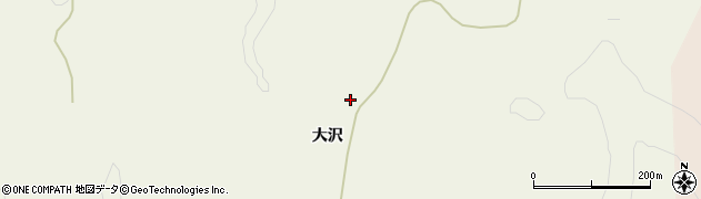 福島県いわき市三和町差塩（大沢）周辺の地図