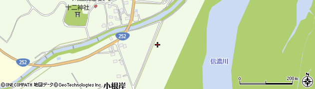 新潟県十日町市小根岸周辺の地図