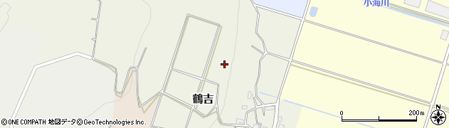 新潟県十日町市鶴吉周辺の地図