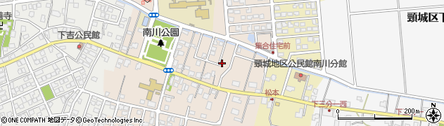 新潟県上越市頸城区上吉周辺の地図