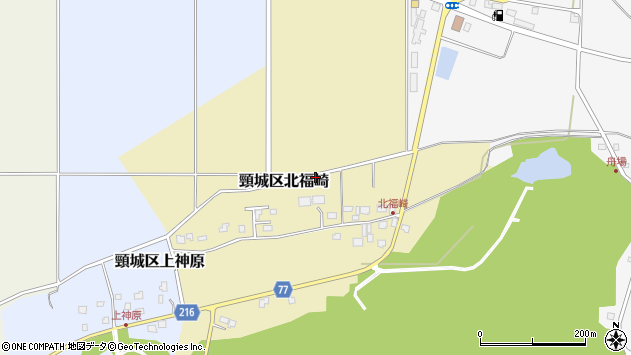 〒942-0132 新潟県上越市頸城区北福崎の地図
