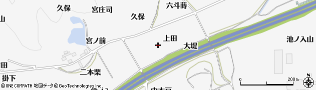 福島県泉崎村（西白河郡）踏瀬（上田）周辺の地図