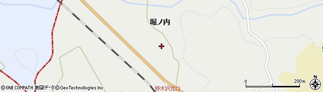 福島県石川郡石川町中野堀ノ内周辺の地図