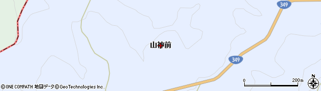 福島県いわき市三和町上三坂（山神前）周辺の地図
