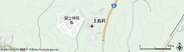 福島県いわき市久之浜町末続（上長沢）周辺の地図