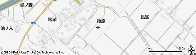 福島県泉崎村（西白河郡）踏瀬周辺の地図