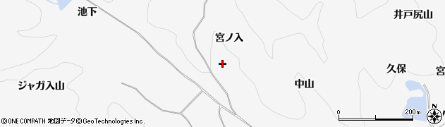 福島県泉崎村（西白河郡）踏瀬（宮ノ入）周辺の地図