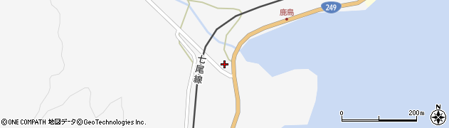 石川県鳳珠郡穴水町鹿島ヘ周辺の地図
