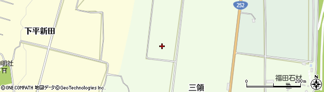 新潟県十日町市三領周辺の地図
