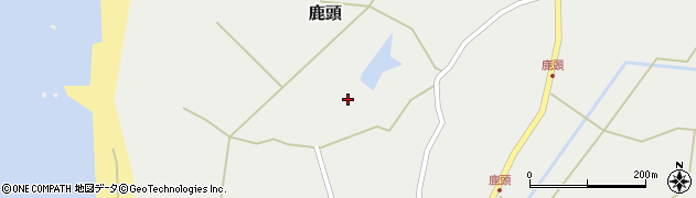 石川県志賀町（羽咋郡）鹿頭（ウ）周辺の地図