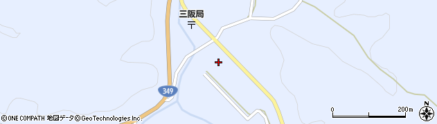 福島県いわき市三和町上三坂（屋地）周辺の地図