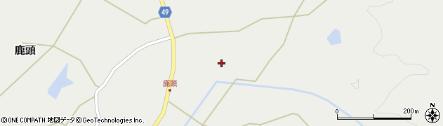 石川県羽咋郡志賀町鹿頭メ周辺の地図