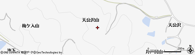 福島県泉崎村（西白河郡）踏瀬（天公沢山）周辺の地図