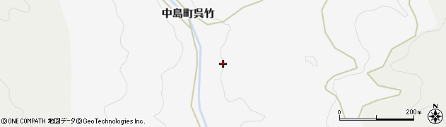 石川県七尾市中島町呉竹周辺の地図