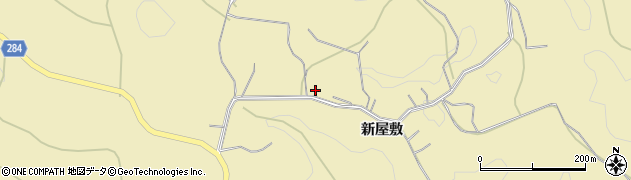 福島県石川郡石川町曲木新屋敷3周辺の地図