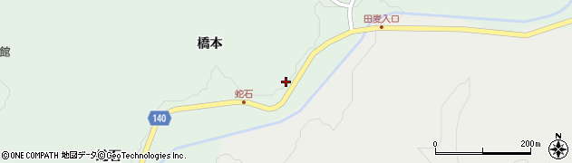 福島県石川郡平田村北方橋本23周辺の地図