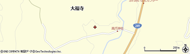 石川県志賀町（羽咋郡）大福寺（ウ）周辺の地図
