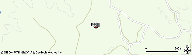 福島県石川郡石川町母畑周辺の地図