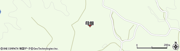 福島県石川町（石川郡）母畑周辺の地図