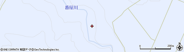 番屋川周辺の地図