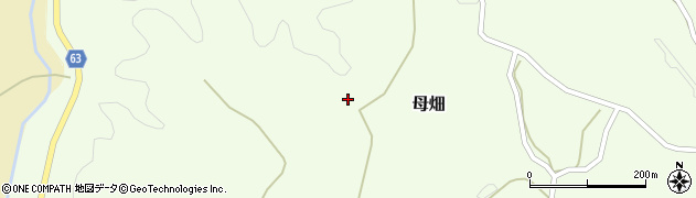 福島県石川町（石川郡）母畑（後天升作）周辺の地図