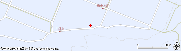 福島県下郷町（南会津郡）音金（遠背戸）周辺の地図