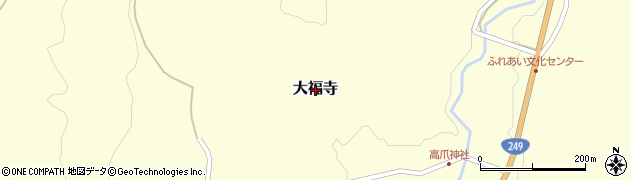 石川県志賀町（羽咋郡）大福寺周辺の地図