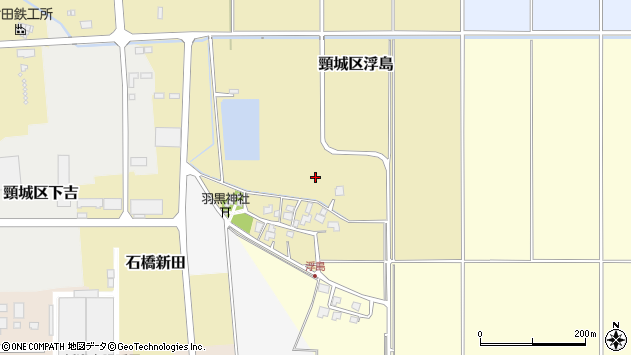 〒942-0152 新潟県上越市頸城区浮島の地図