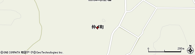 福島県いわき市三和町差塩（仲ノ町）周辺の地図