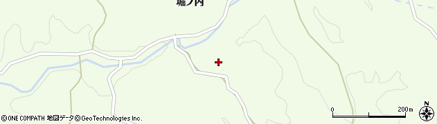 福島県石川郡石川町母畑柳久保周辺の地図