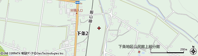 新潟県十日町市下条周辺の地図