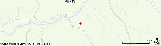 福島県石川町（石川郡）母畑（柳久保）周辺の地図