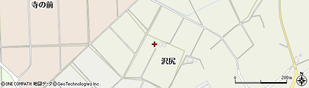 福島県矢吹町（西白河郡）沢尻周辺の地図