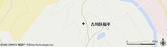 新潟県上越市吉川区福平周辺の地図