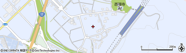 新潟県魚沼市大浦周辺の地図