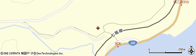 石川県穴水町（鳳珠郡）根木（ワ）周辺の地図