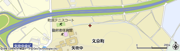 福島県矢吹町（西白河郡）文京町周辺の地図