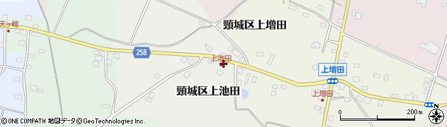 新潟県上越市頸城区上池田5周辺の地図