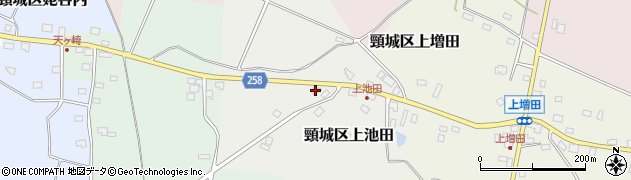 新潟県上越市頸城区上池田19周辺の地図