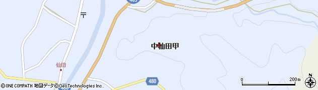 新潟県十日町市中仙田周辺の地図