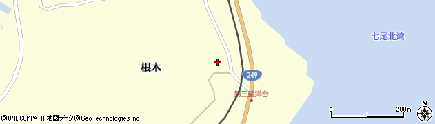 石川県穴水町（鳳珠郡）根木（ハ）周辺の地図