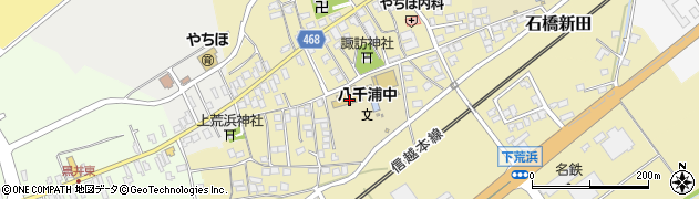 上越市立八千浦中学校周辺の地図