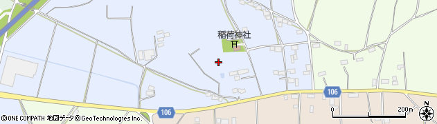 福島県矢吹町（西白河郡）上宮崎周辺の地図