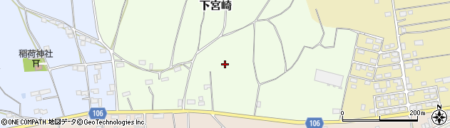 福島県西白河郡矢吹町下宮崎周辺の地図