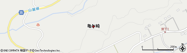 福島県広野町（双葉郡）折木（亀ケ崎）周辺の地図