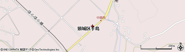新潟県上越市頸城区手島3763周辺の地図
