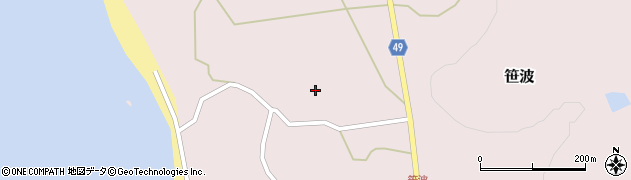 石川県志賀町（羽咋郡）笹波（ソ）周辺の地図