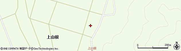 福島県南会津町（南会津郡）田部（上山根）周辺の地図