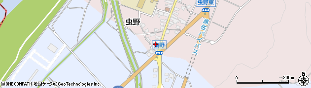 新潟県魚沼市虫野2周辺の地図